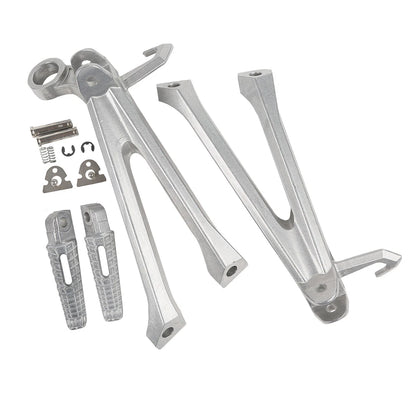 Rear Passenger Footpeg Footrest Bracket Kit Fit For Suzuki GSXR600 750 2011-2026