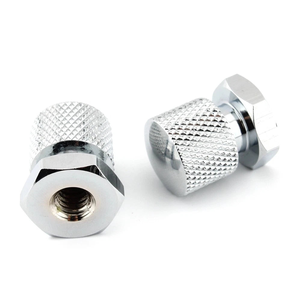 2x Solo Seat Nuts Seat Nuts 1/4"-20 Thread for Harley Touring Softail