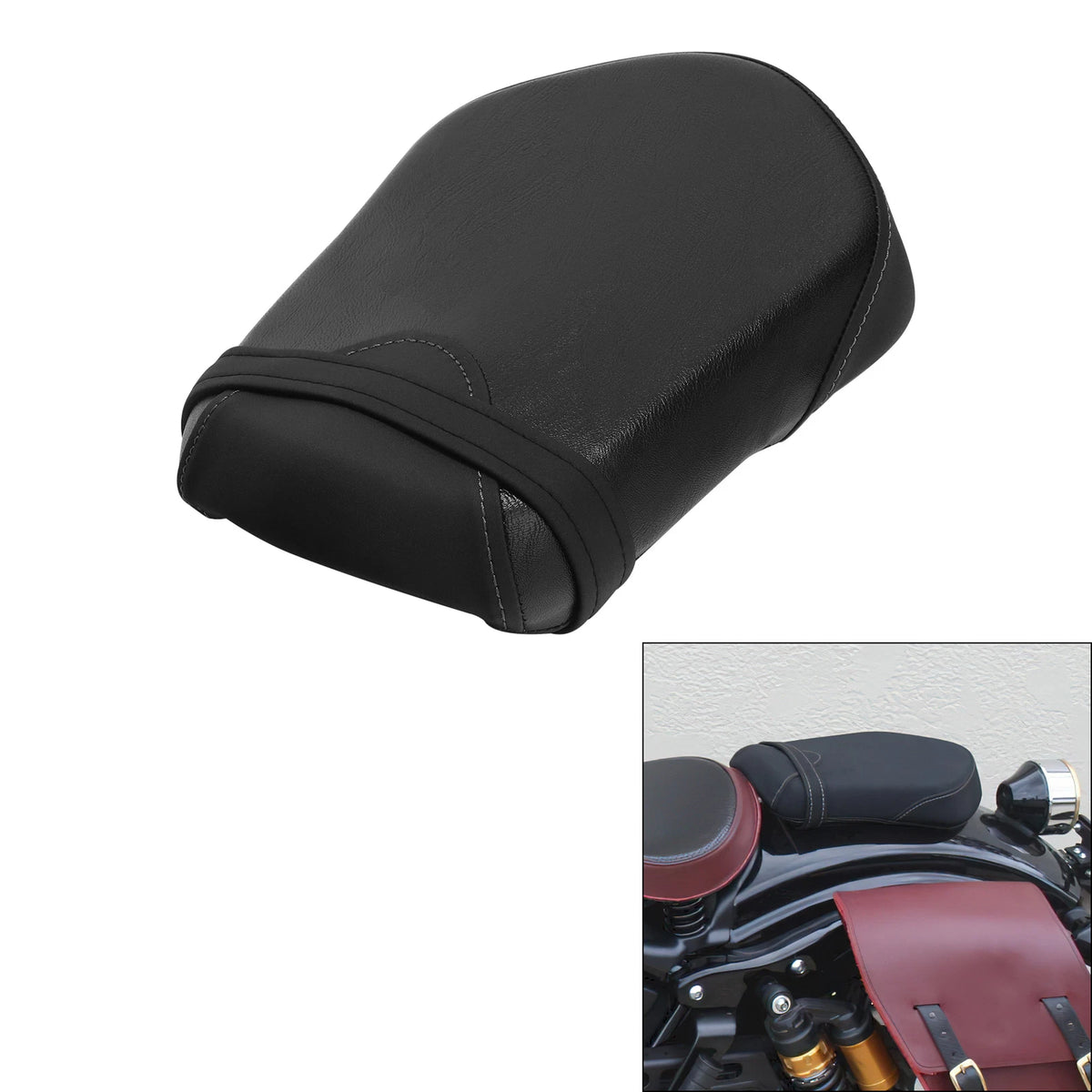 Rear Passenger Seat w/ Foot Peg Mount Fit For Yamaha Bolt XV950 XV 950 2014-2020