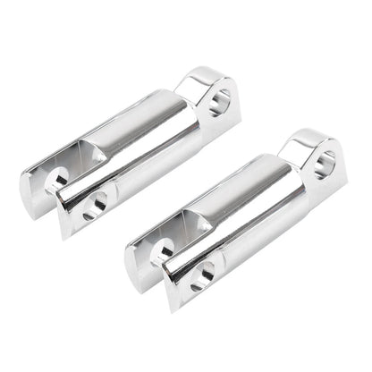 2x Male Mount Foot Peg Extensions For Harley Sportster Softail Dyna Touring Chro