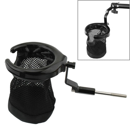 Black Rear Passenger Drink Cup Holder Fit For Honda Goldwing GL1800 2001-2017