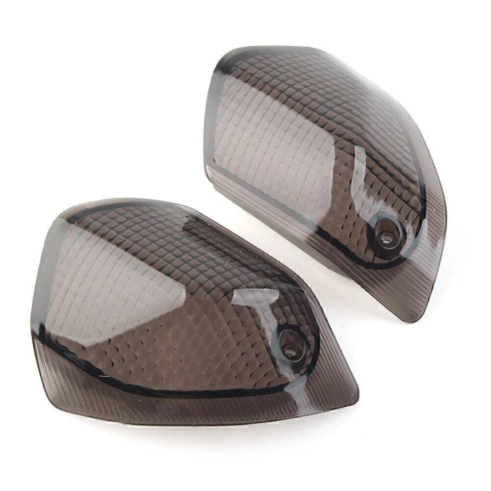 Rear Turn Signals Indicator Lens Smoke For KAWASAKI ZZR400 93-03 ZZR 600 93-08