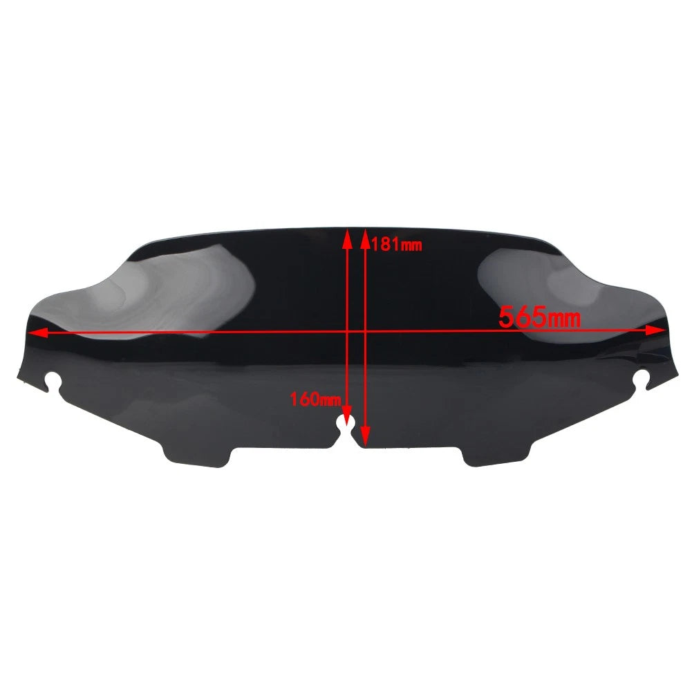 6"Wave Windshield Windscreen For Harley Touring Electra Street Glide 96-13 US