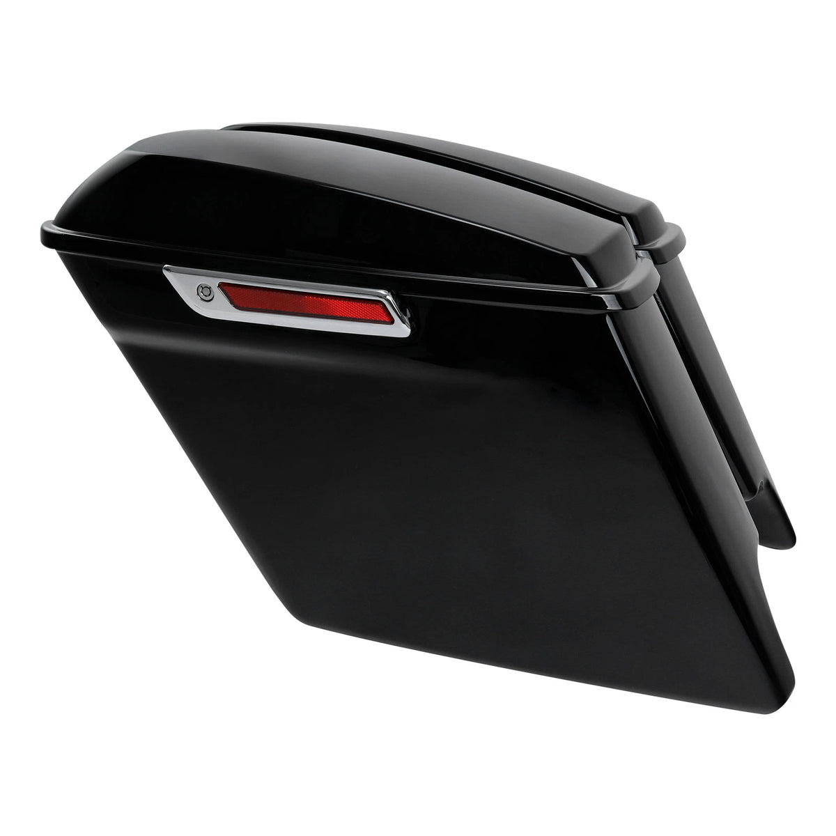 5" Stretched Hard Saddlebags Fit For Harley Softail Fatboy Cross Bones 1984-2017