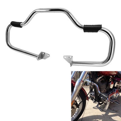 Chrome 1 1/4" Highway Engine Guard Crash Bar For Harley Dyna Glide Fat Bob FXDB