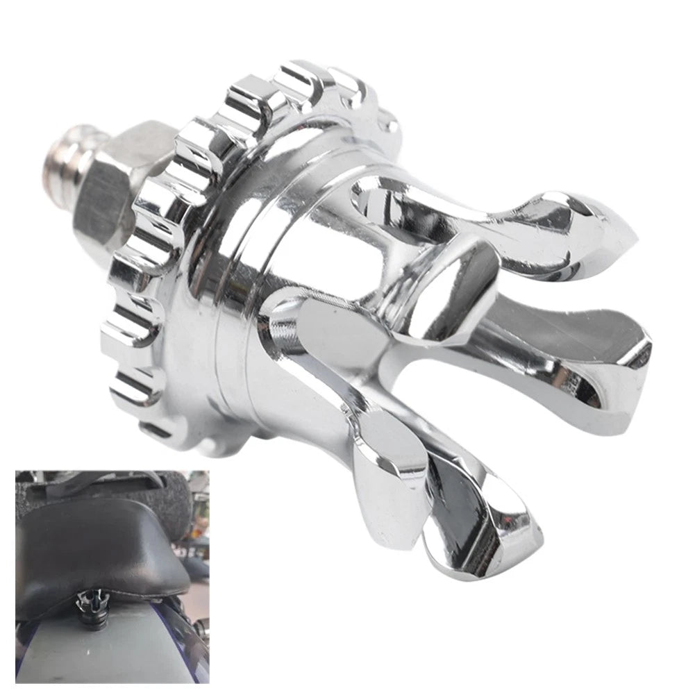 Crown Rear Mudguard Seat Bolt Screw Chrome For Harley Touring Dyna Softail 96+