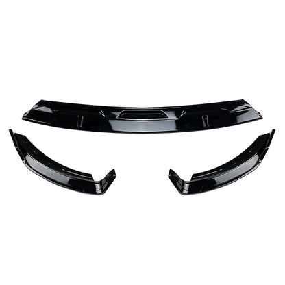 Front Bumper Lip Spoiler Splitter Body Kit For Benz GLE W167 2020-22 Gloss black