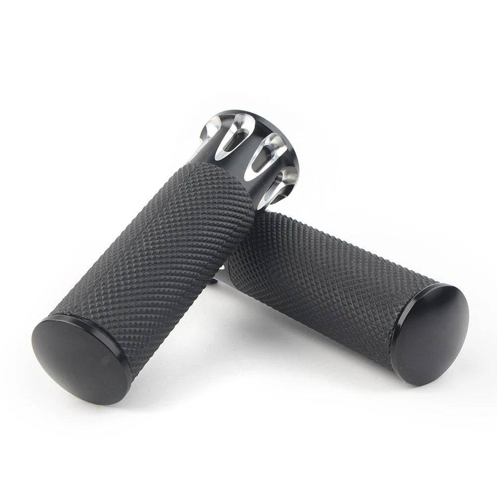1'' Handle Bar Hand Grip For Harley Touring Street Glide Softail Dyna TU5 2pcs