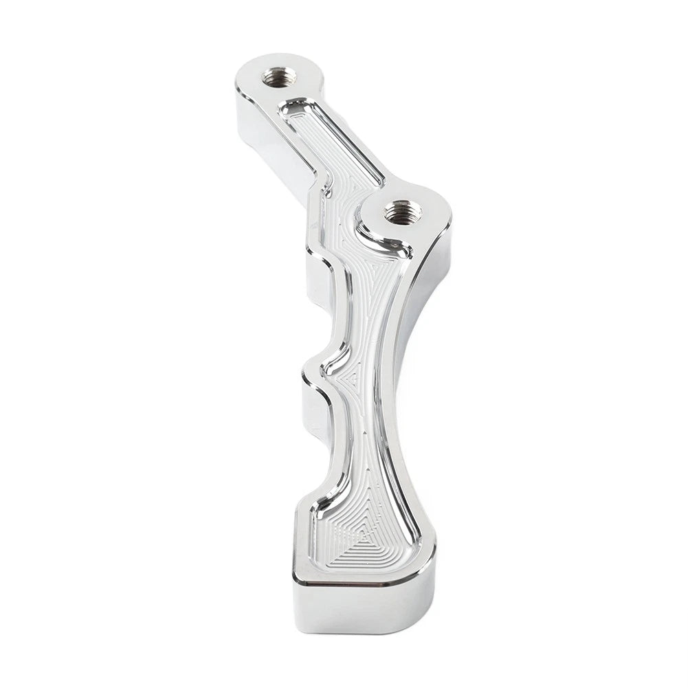 CNC Motorcycle Radial Front Brake Caliper Mount Bracket For Harley Chrome