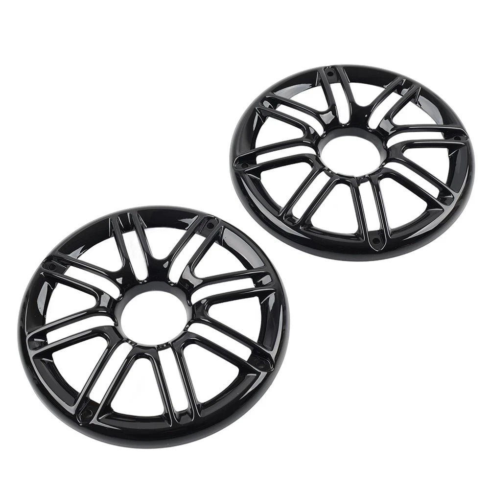 Glossy Black Rear Speaker Grill Cover For Harley Tri Glide Ultra FLHTCU/L 14-23