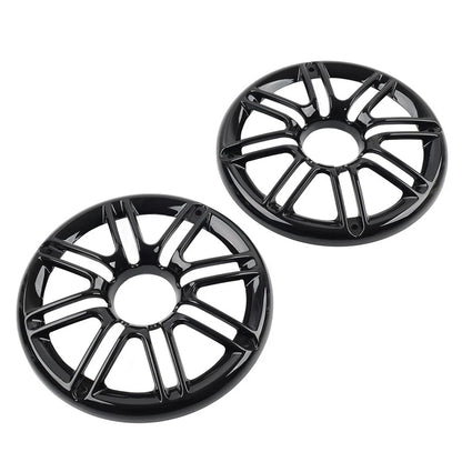Glossy Black Rear Speaker Grill Cover For Harley Tri Glide Ultra FLHTCU/L 14-23