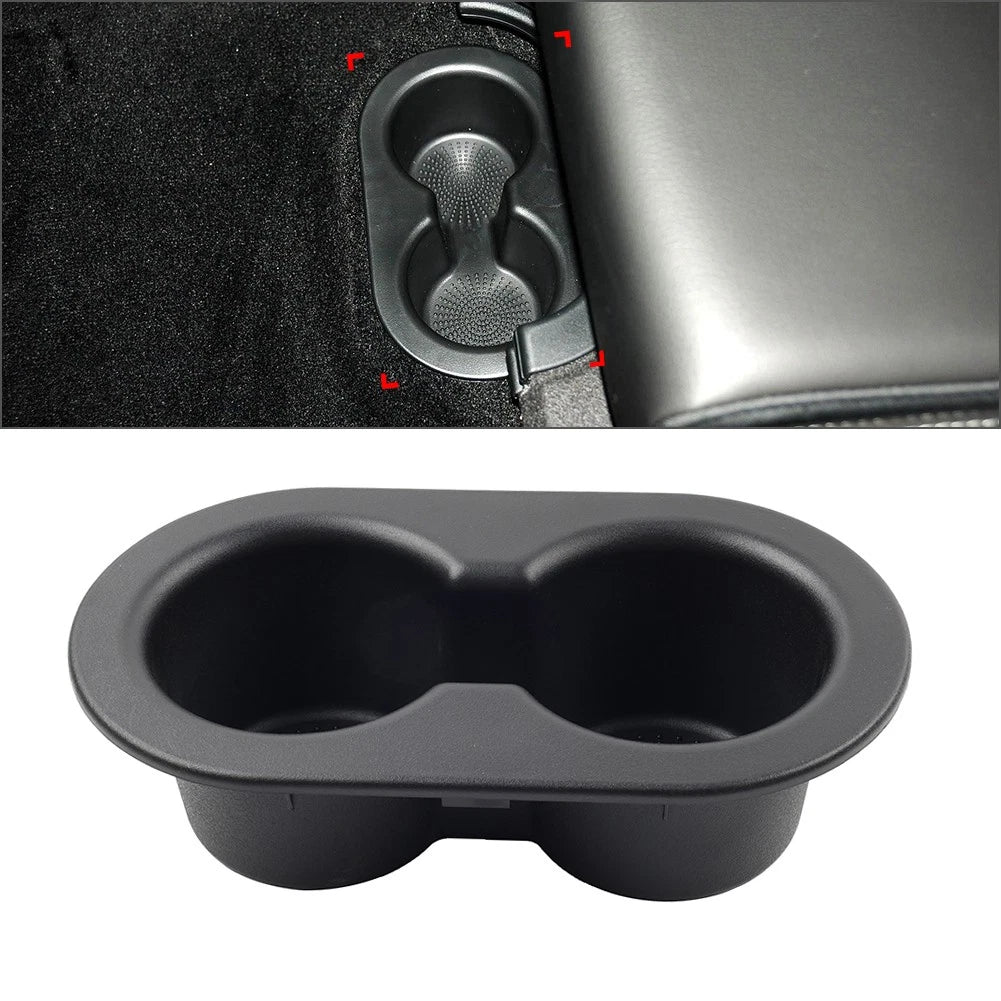 Rear Seat Cup Holder Dual Drink 5HD65DX9AC For Dodge RAM 1500 2500 3500 4500