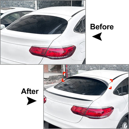 Rear Roof Trunk Spoiler Wing For Mercedes Benz GLC Class Coupe C253 2016-22 Car