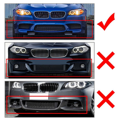 Carbon Fiber Look Front Bumper Lip Spoiler For BMW 5 Series F10 F11 M5 2011-2017