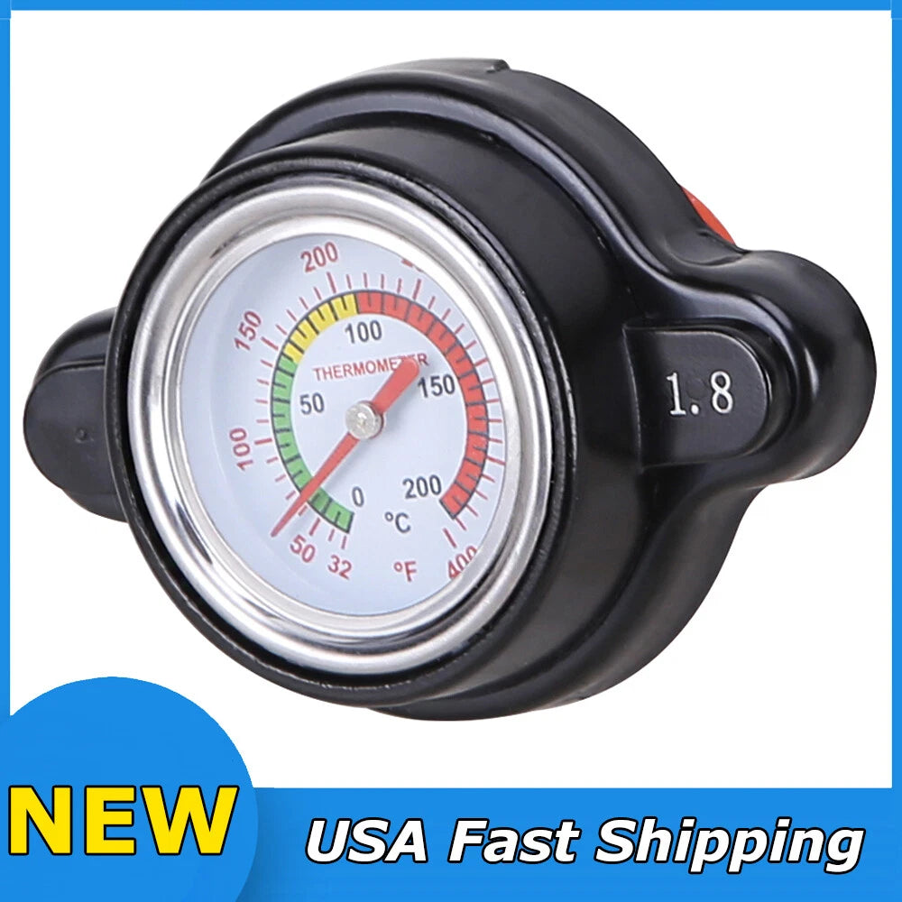 High Pressure Radiator Cap Temp Gauge 1.8 Bar For Honda CR 125 250 Xc Mx
