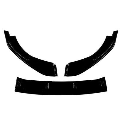 ABS Glossy Black Front Bumper Lip Splitter For VW Golf MK6 2010-2013