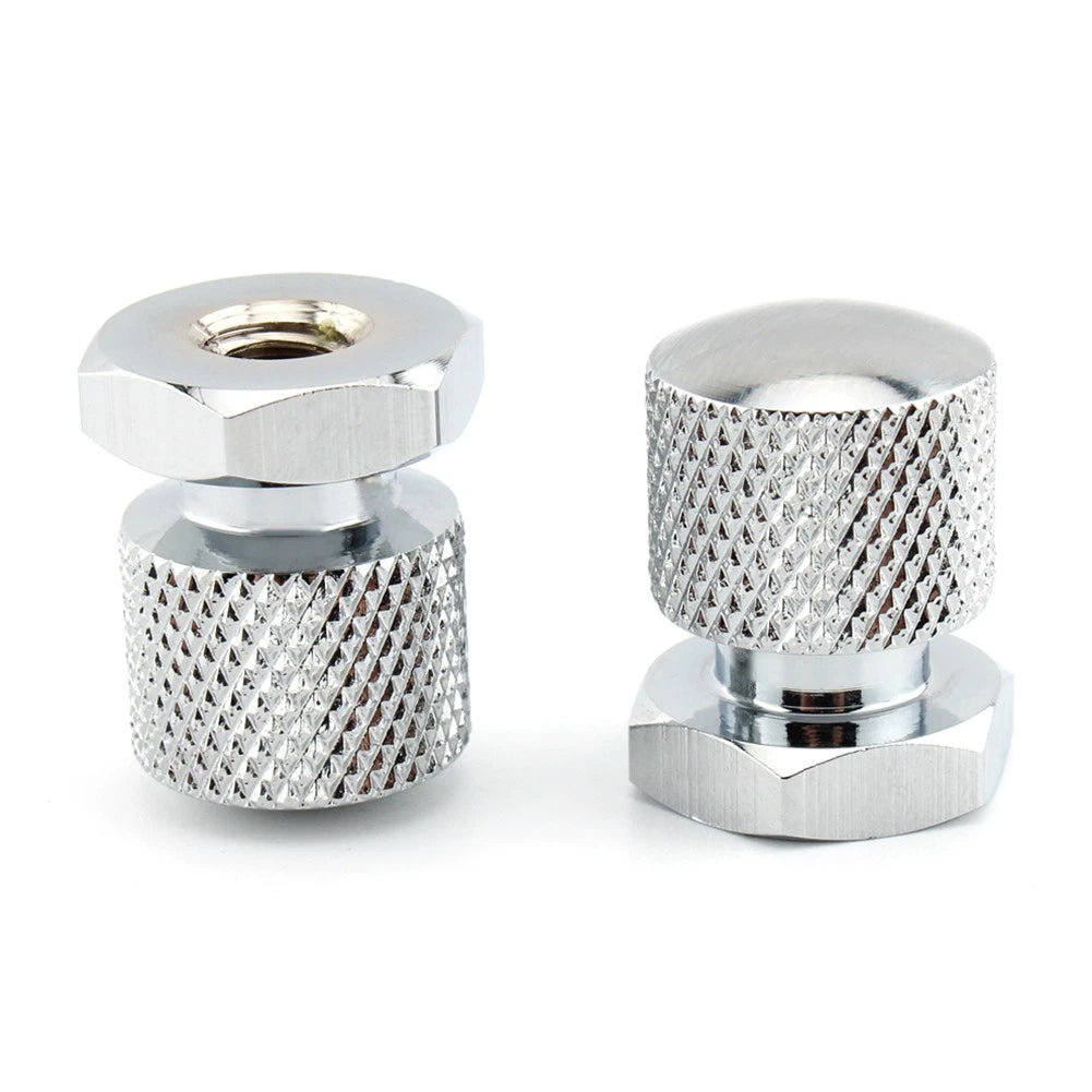 2x Solo Seat Nuts Seat Nuts 1/4"-20 Thread for Harley Touring Softail
