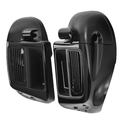 Lower Vented Fairing Fit For Harley Electra Street Glide 2014-Up 18 Vivid Black