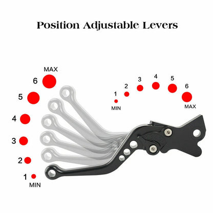For Yamaha FJ-09 MT-09 MT09 Tracer 2015-2020 Brake Clutch Levers CNC Adjust