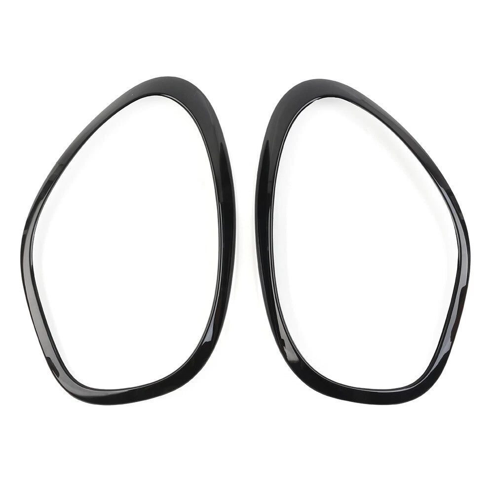 Headlight Ring Bezel Trim Surround Cover For BMW Mini Cooper R60 Countryman Pair