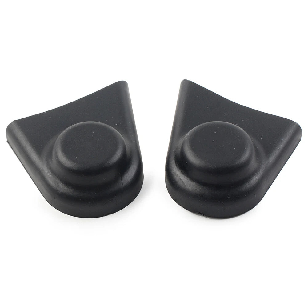 Screw Nut Bolts Covers Waterproof Rubber For Harley Touring Motorcycle Black USA