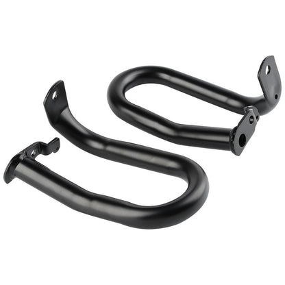 Front & Rear Black Engine Guards Crash Bars Fit For Honda 1800 GL1800 2001-2017