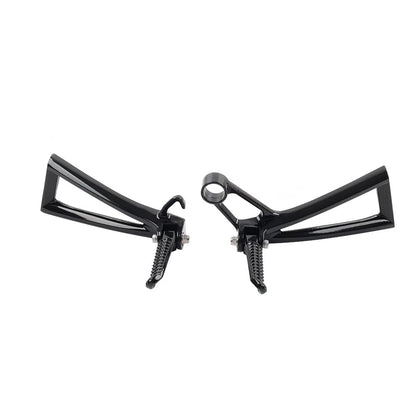 Rear Passenger Footrests FootPeg Bracket For Yamaha YZF R6 YZFR6 03-05 R6S 06-09