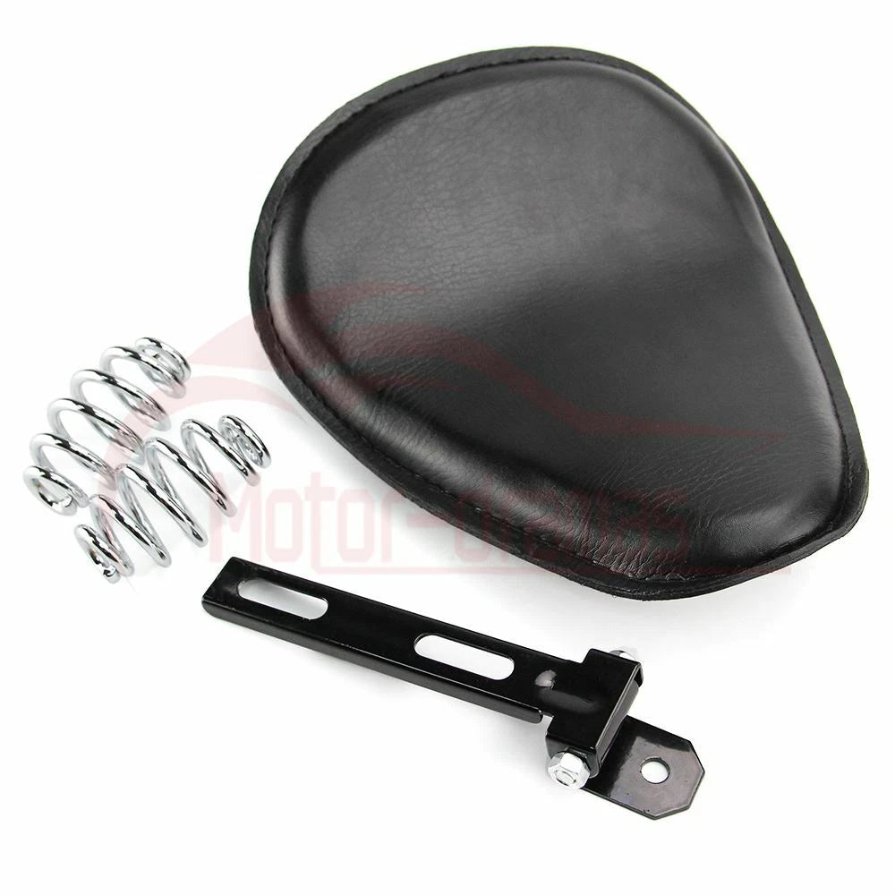 Motorcycle Solo Driver Seat Bracket Spring Kit For Harley Sportster Custom Honda