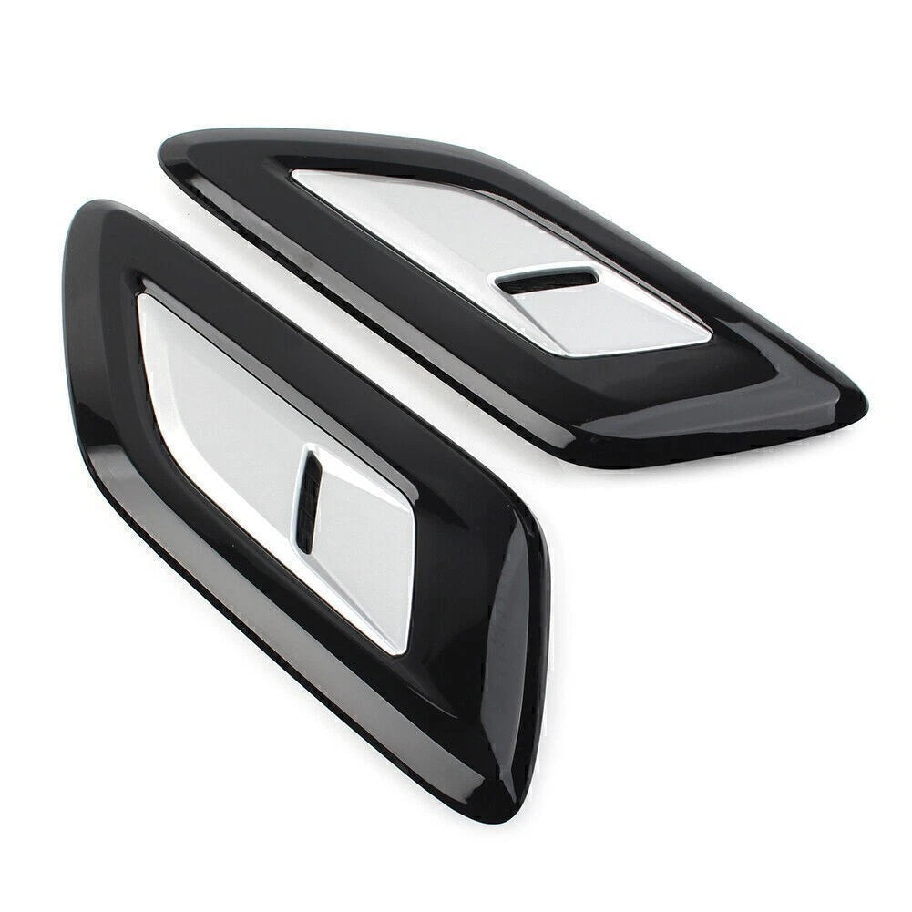 2x Front Hood Air Inlet Vent Grille Cover Trim For Land Rover Range Rover Sport