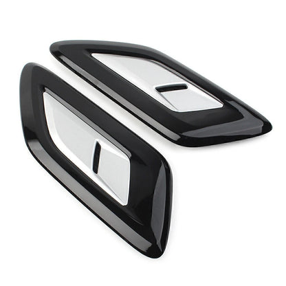 2x Front Hood Air Inlet Vent Grille Cover Trim For Land Rover Range Rover Sport