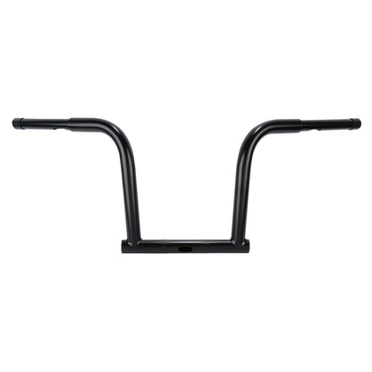 Black 12" Rise Handlebar For Harley Dyna FLD 2012-16 Street Bob FXDB 06-17 Black