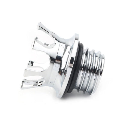 Motorbike Gas Tank Oil Cap Fuel Tank Cover Crown For Harley Road King XL Dyna US