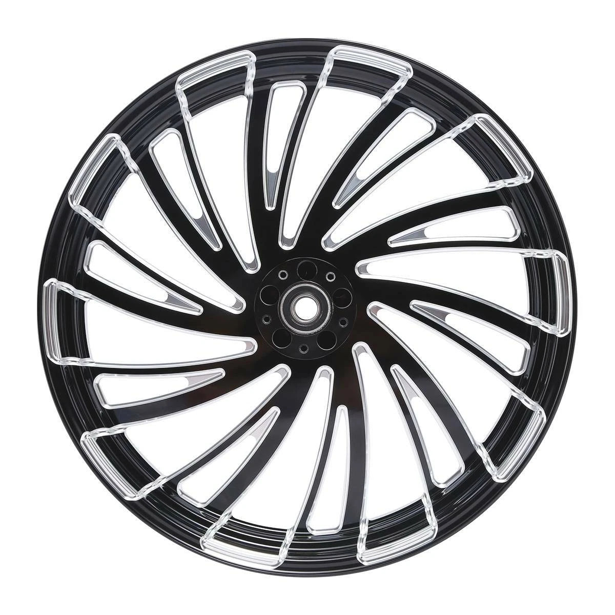 23" Front Wheel Rim Dual Disc Hub Fender Fit For Harley Electra Glide ABS 97-21