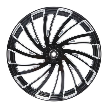 23" Front Wheel Rim Dual Disc Hub Fender Fit For Harley Electra Glide ABS 97-21
