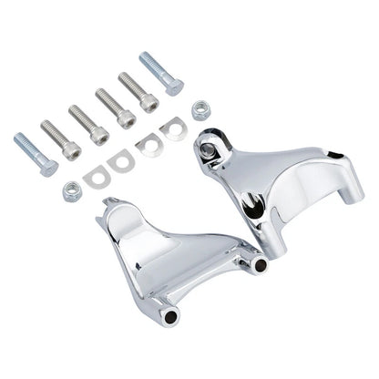 Passenger Footpeg Pegs Mount Fit For Harley Davidson Sportster 883 1200 04-13 12