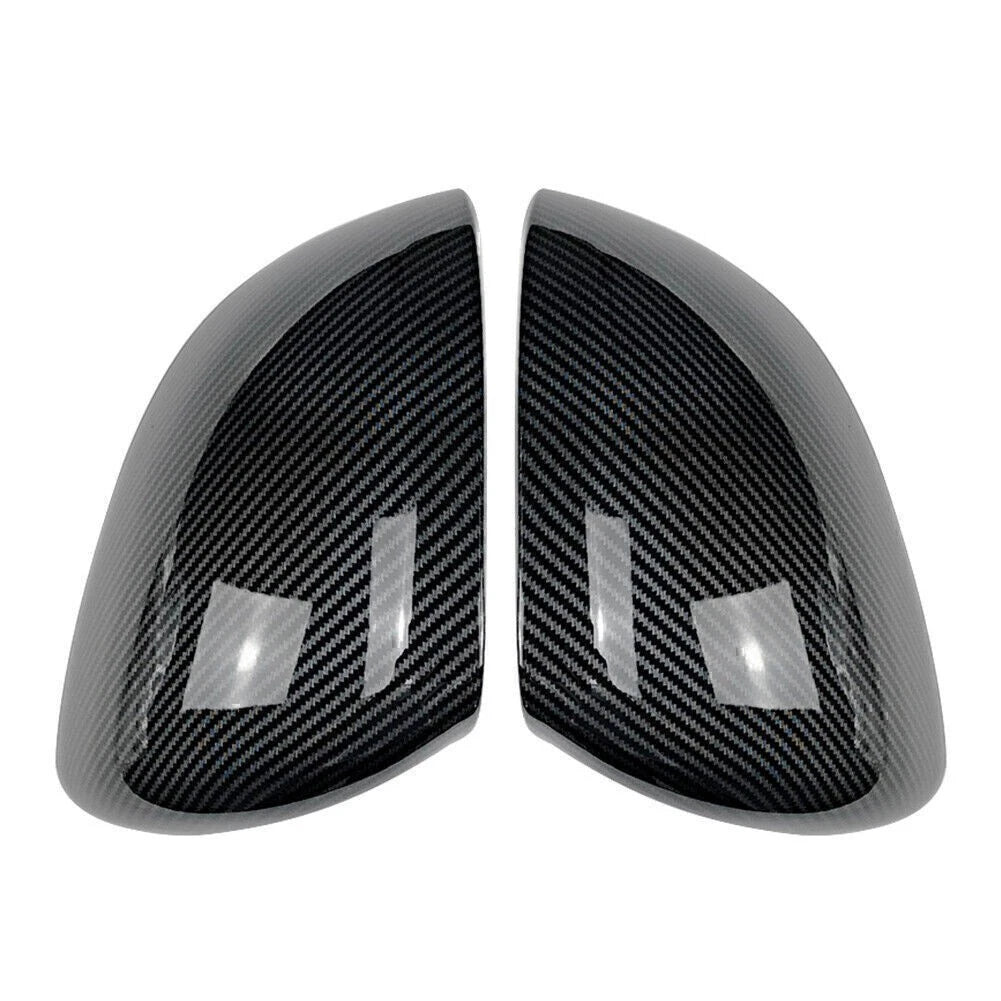 1 Pair Carbon Fiber Rear View Mirror Cover Trim For Mercedes Benz C-Class W206