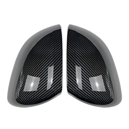 1 Pair Carbon Fiber Rear View Mirror Cover Trim For Mercedes Benz C-Class W206