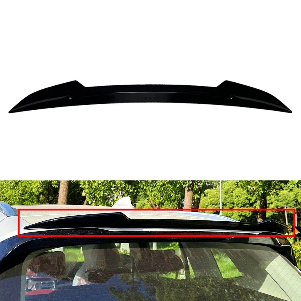 Glossy Black Rear Window Roof Spoiler Wing Lip For BMW X3 G01 2018-2024