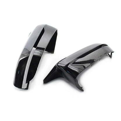Gloss black M Style Rearview Side Mirror Cover for BMW 3 Series G20 G30 2017-20