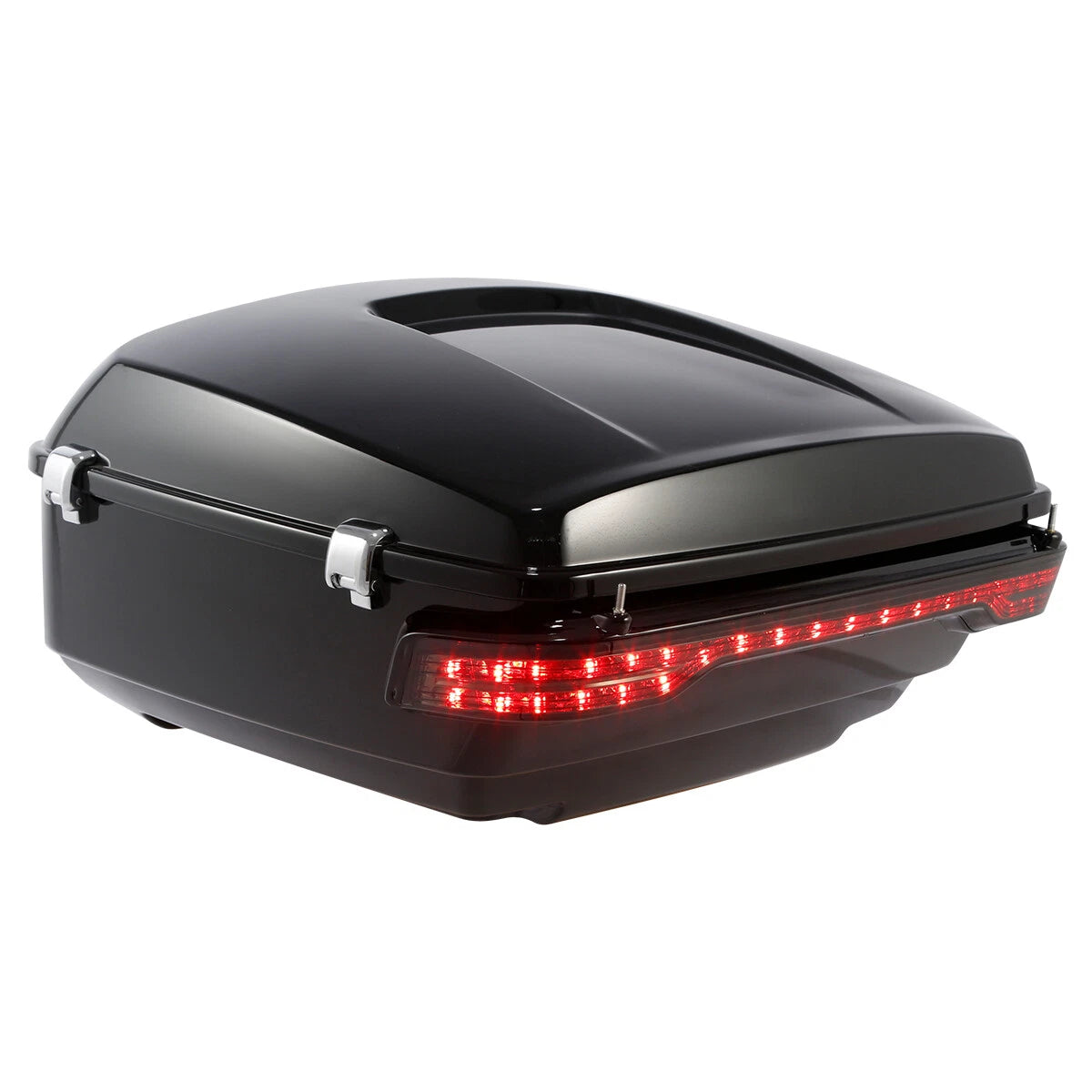 King Trunk Smoked LED Light Side Marker Fit For Harley Electra Glide 2014-2025