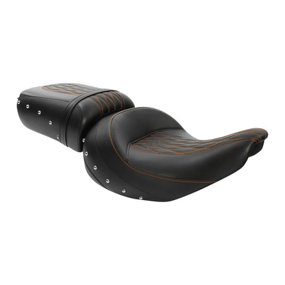 Driver Passenger Seat Fit For Indian Chief Dark Horse 17-19 Chieftain Dark Horse