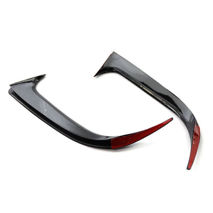 Rear Bumper Spoiler Air Vent Cover For Benz W117 CLA200/220/CLA250 Glossy Black