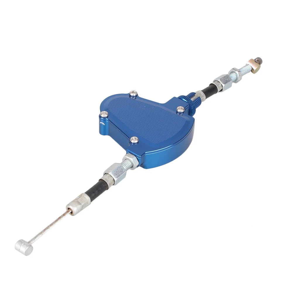 Clutch Lever Pull Cable System for Kawasaki for Honda for Yamaha YZ85 YZ125 Blue
