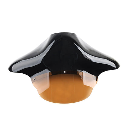 Front Outer Batwing Fairings Fit Harley Touring Road King Softail Glossy Black