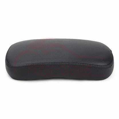 Motorcycle Rear Fender Passenger Pillion Pad Seat 6 Suction Cups For Harley Dyna