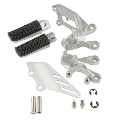 Rider Driver Foot Pegs Bracket Set Fit For Kawasaki Ninja ZZR1400 ZX14R 06-23 US
