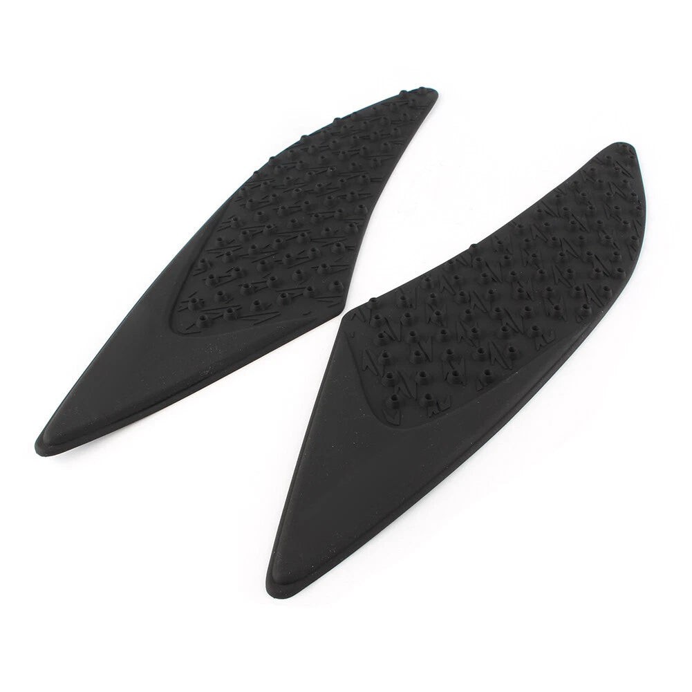 Pair Gas Tank Pad Traction Side Knee Fuel Grip Decal Fit YAMAHA YZF R6 2017-2018