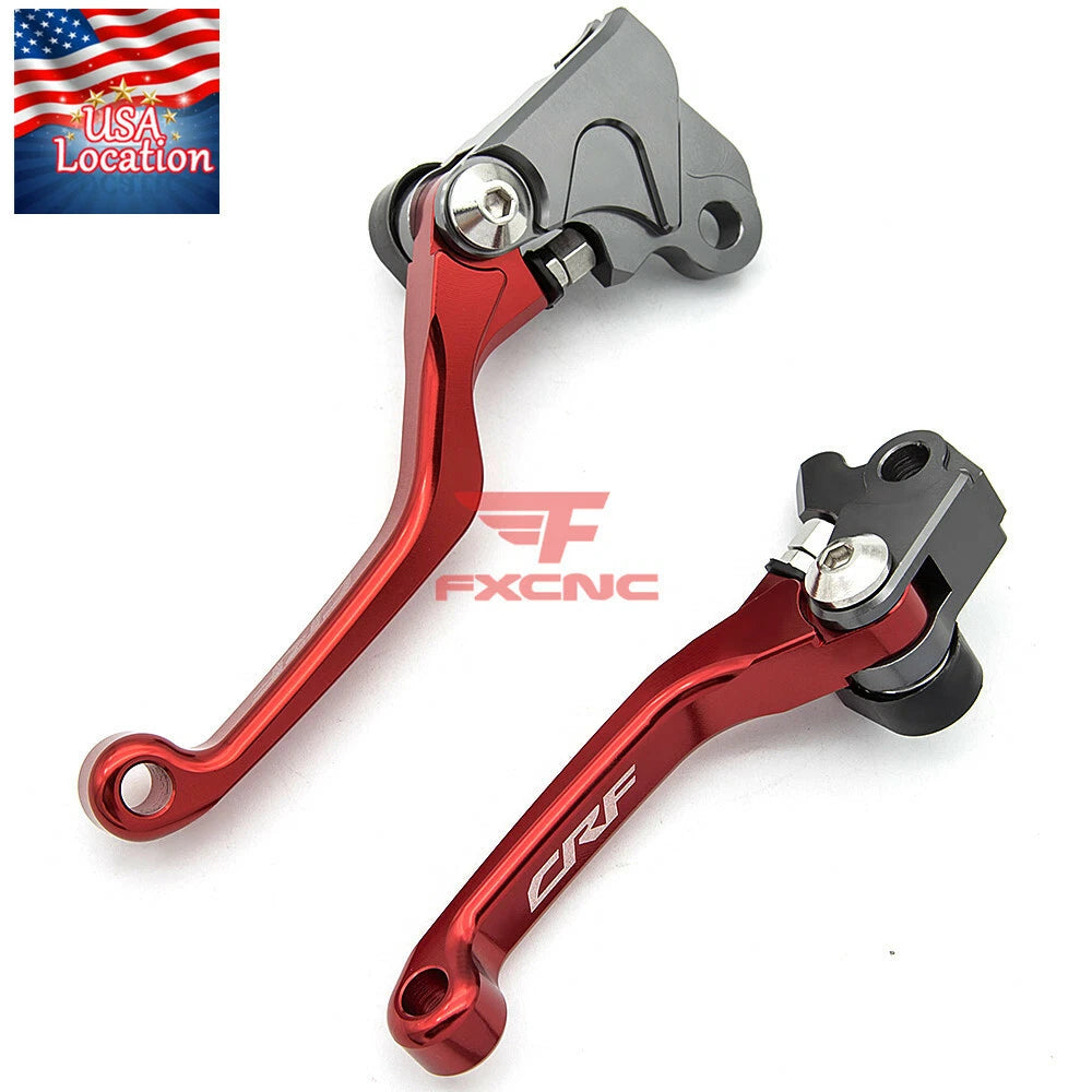 For CRF250RALLY CRF250L Rally 2017-2021 Brake Clutch Levers CRF Logo Grips Dirt
