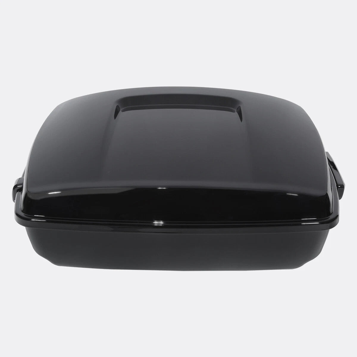 Black Chopped Trunk Pad Rack Fit For Harley Tour Pack Road Glide 1997-08 US
