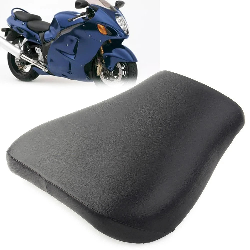 Black Front Driver Seat Rider Cushion Pillow For Suzuki Hayabusa GSX1300R 99-07